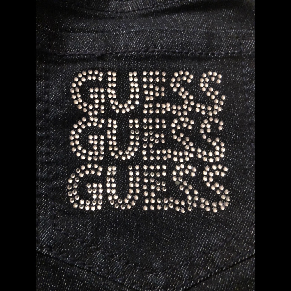 Guess logo jeans size 10